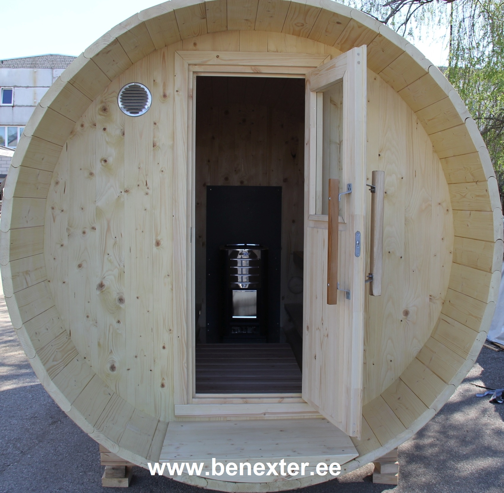 Barrel Sauna & Camping Barrel - Benexter