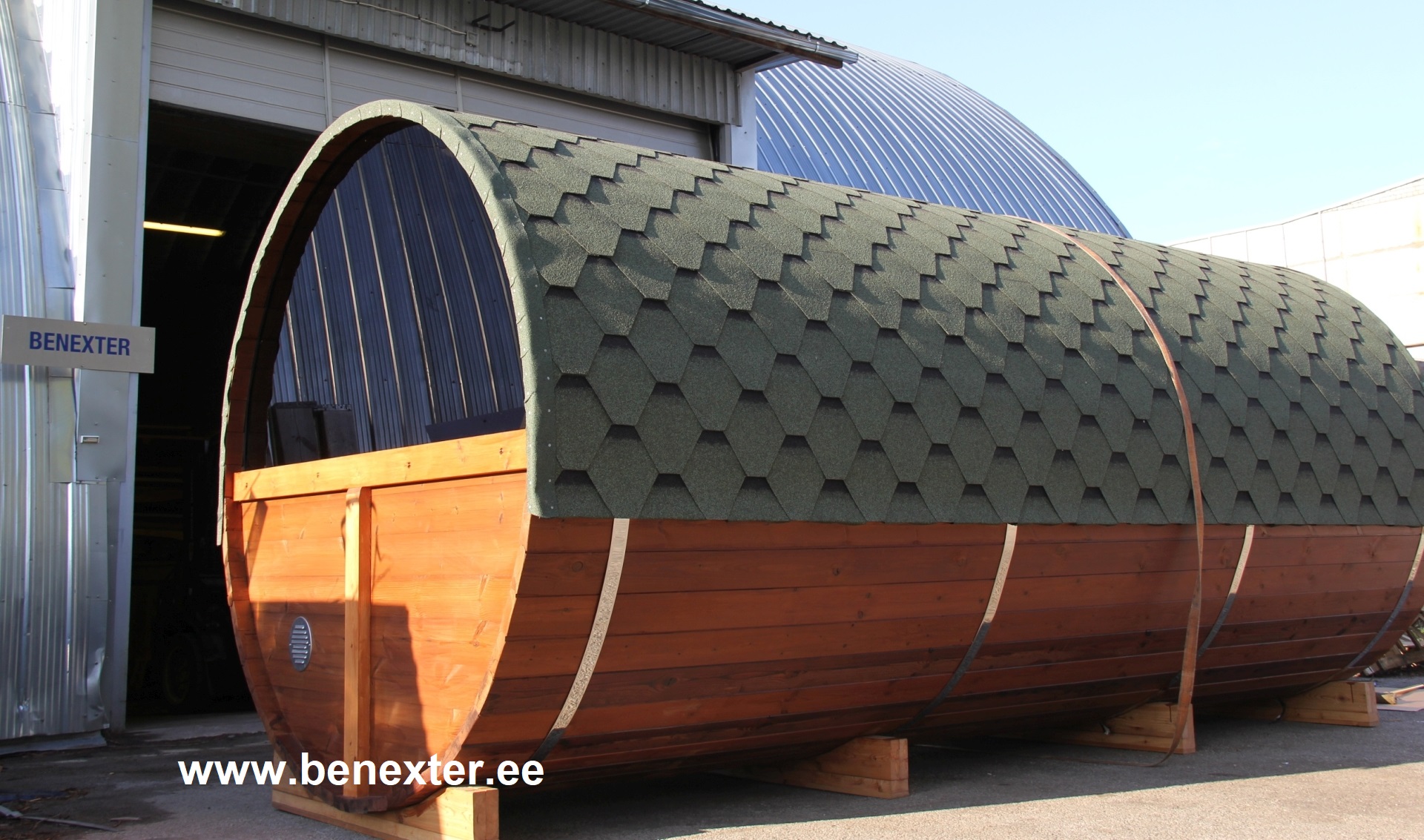 Barrel Sauna & Camping Barrel - Benexter