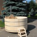 Spruce hot tub