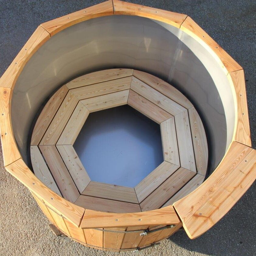 stainless steel hot tub