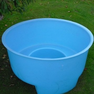 kunststoff badefass baby blau farbe