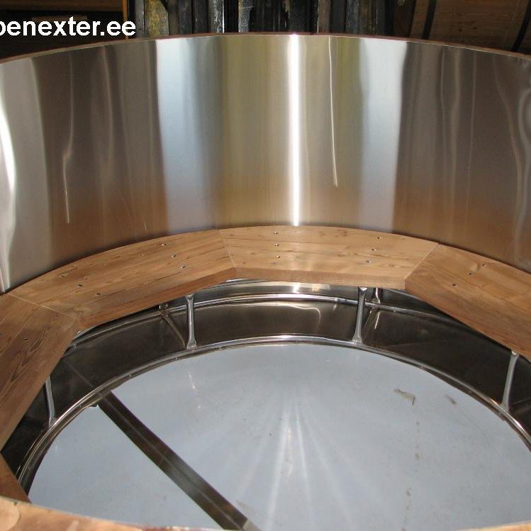 edelstahl AISI316 badefass