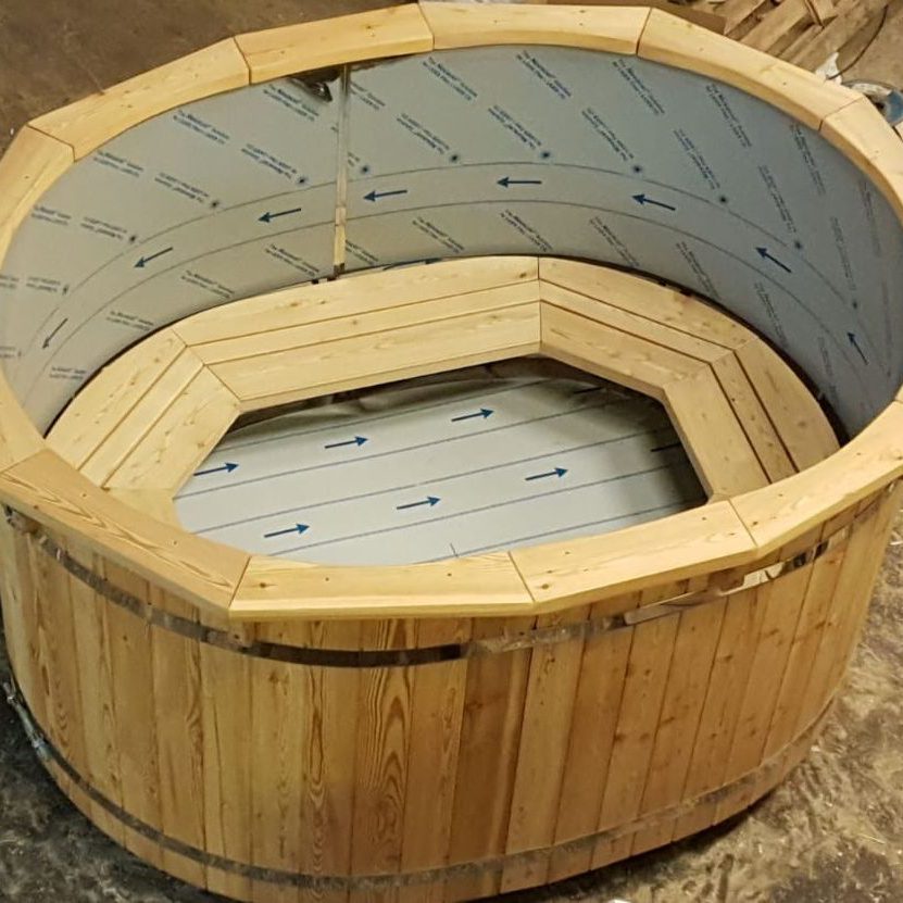 Oval Edelstahl Badewanne