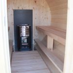 Barrel sauna Harvia