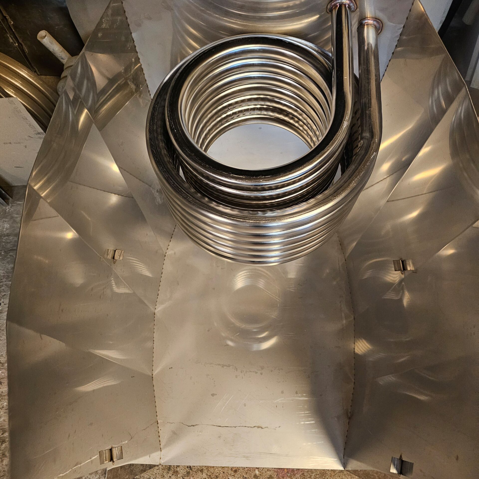 ahju 12-meetrised spiraaltorud küttekoldes